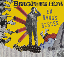 Album de Brigitte Bop en rangs serrés (recto pochette)